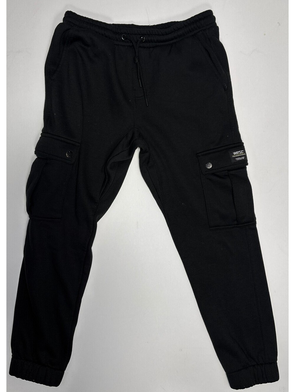 Wesc black cargo joggers